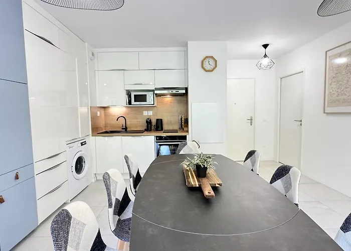 Lägenhet Bel 85m2 Pour 8p Parking Et Balcon